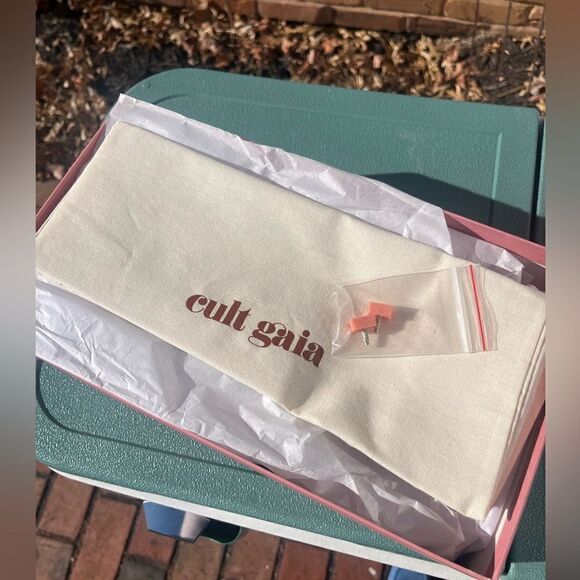 Cult Gaia Nami Crystal Embellished Sandals NIB - Picture 6 of 15